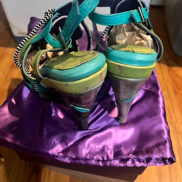 Altura Sie7e Platform Open Toe Sandals Size 8.5 - Picture 2 of 4